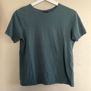 GREEN TSHIRT ZARA